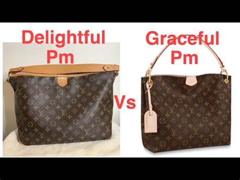 delightful vs graceful louis vuitton|louis vuitton delightful pm size.